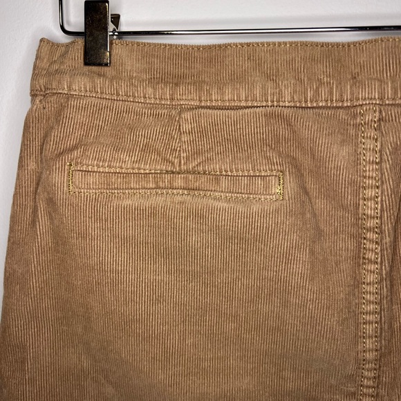 Tory Burch Luciano Corduroy Button Front Skirt Size 8 - Picture 5 of 6